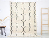 Lunja Beni Ourain Rug 4'9" x 7'4"